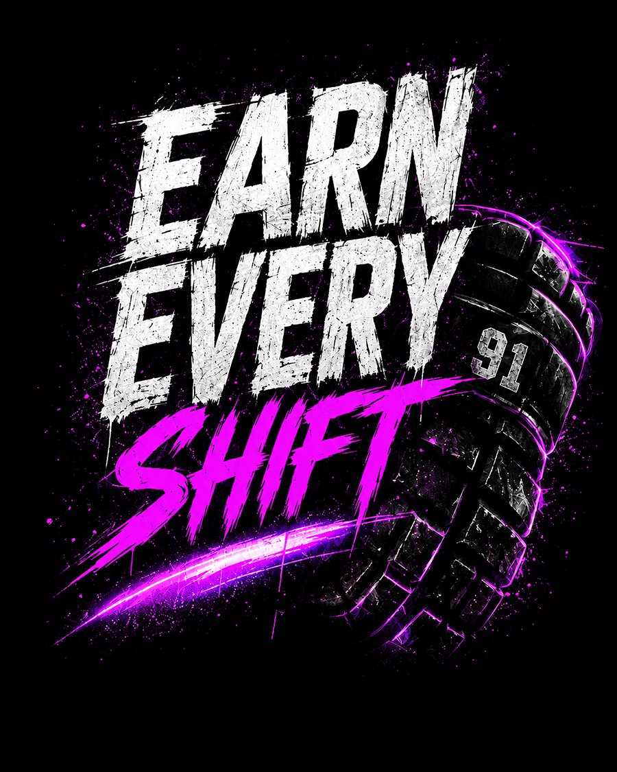 Earn Every Shift - NEON - zoom